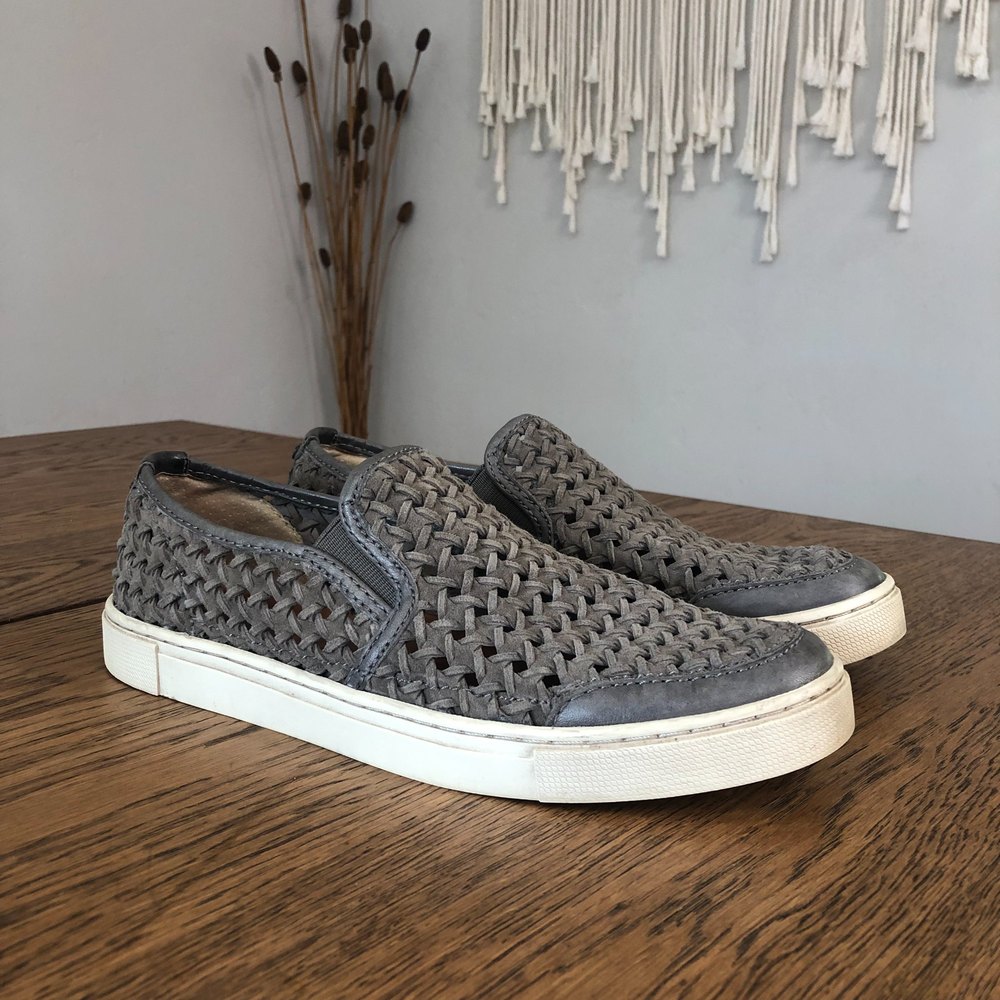 Frye Leather Knotted Loafers